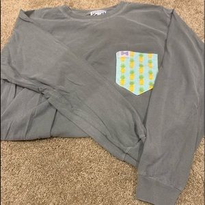 Fraternity Collection Pineapple Pocket Tee